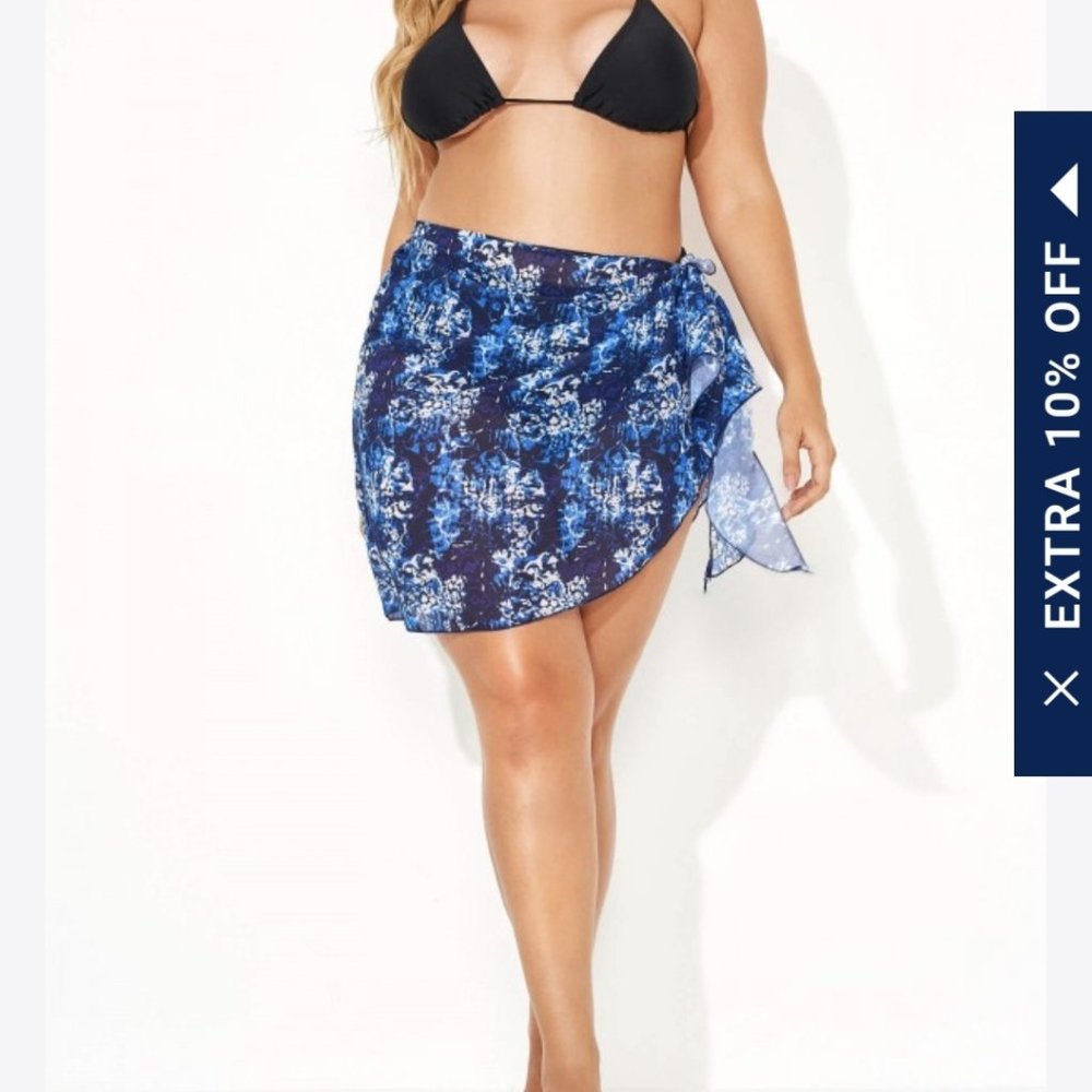 Chiffon swimsuit cover up